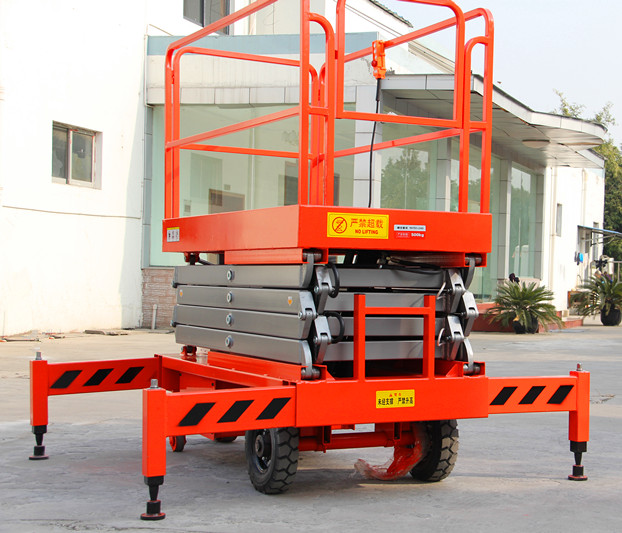 剪叉式升降平台的特点介绍